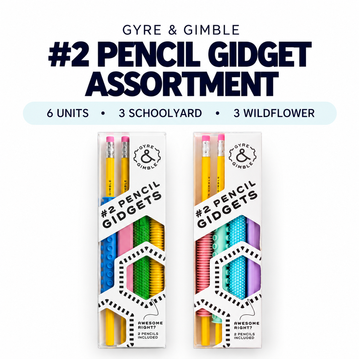 #2 Pencil Gidget Assortment