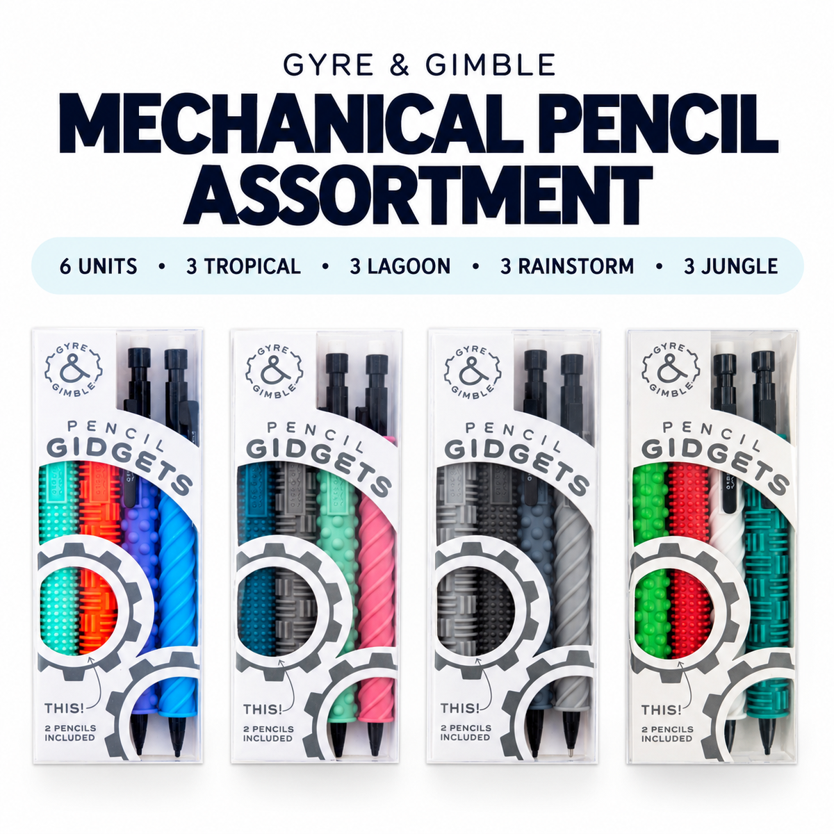Mechanical Pencil Gidget Assortment